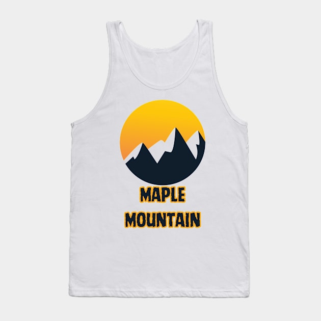 Maple Mountain Tank Top by Canada Cities